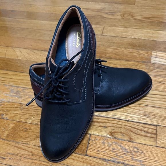 Clarks Other - Clarks Men's Black Monahan Oxford Shoes